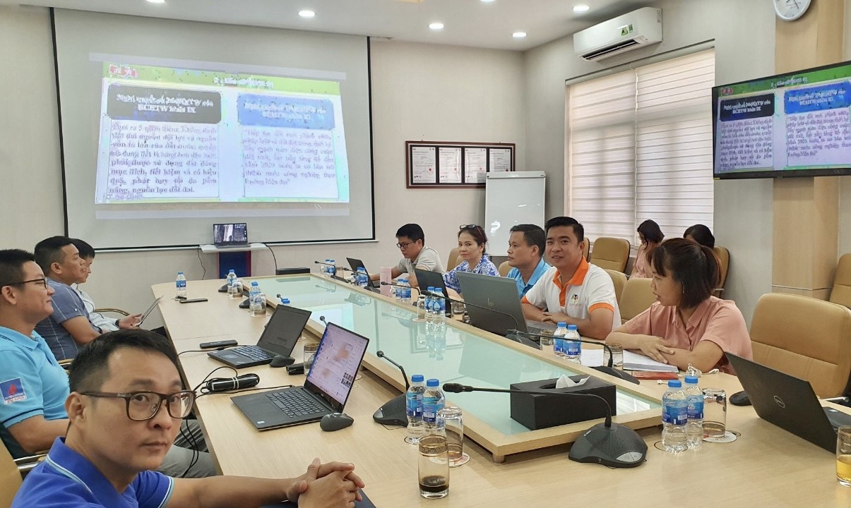 Đảng bộ PV GAS tổ chức Hội nghị trực tuyến kết nối với Hội nghị toàn quốc nghiên cứu, học tập, quán triệt Nghị quyết Trung ương 5, khoá XIII