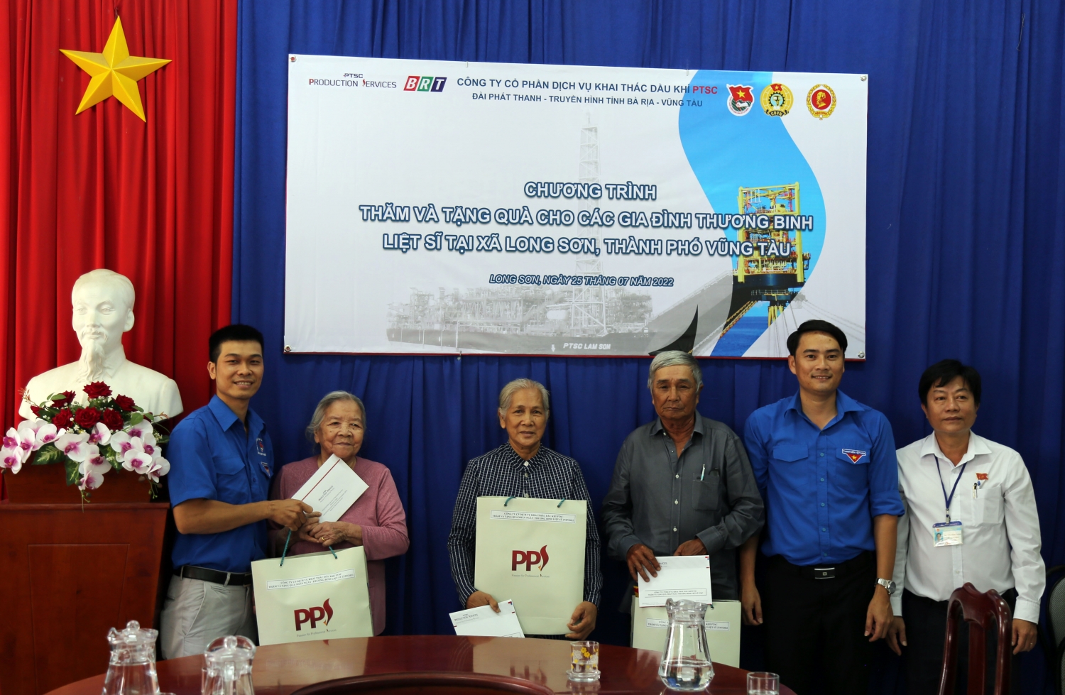 Công ty PPS phối hợp Đài PT-TH tỉnh BR-VT tổ chức các hoạt động tri ân nhân kỷ niệm 75 năm ngày Thương binh – Liệt sĩ