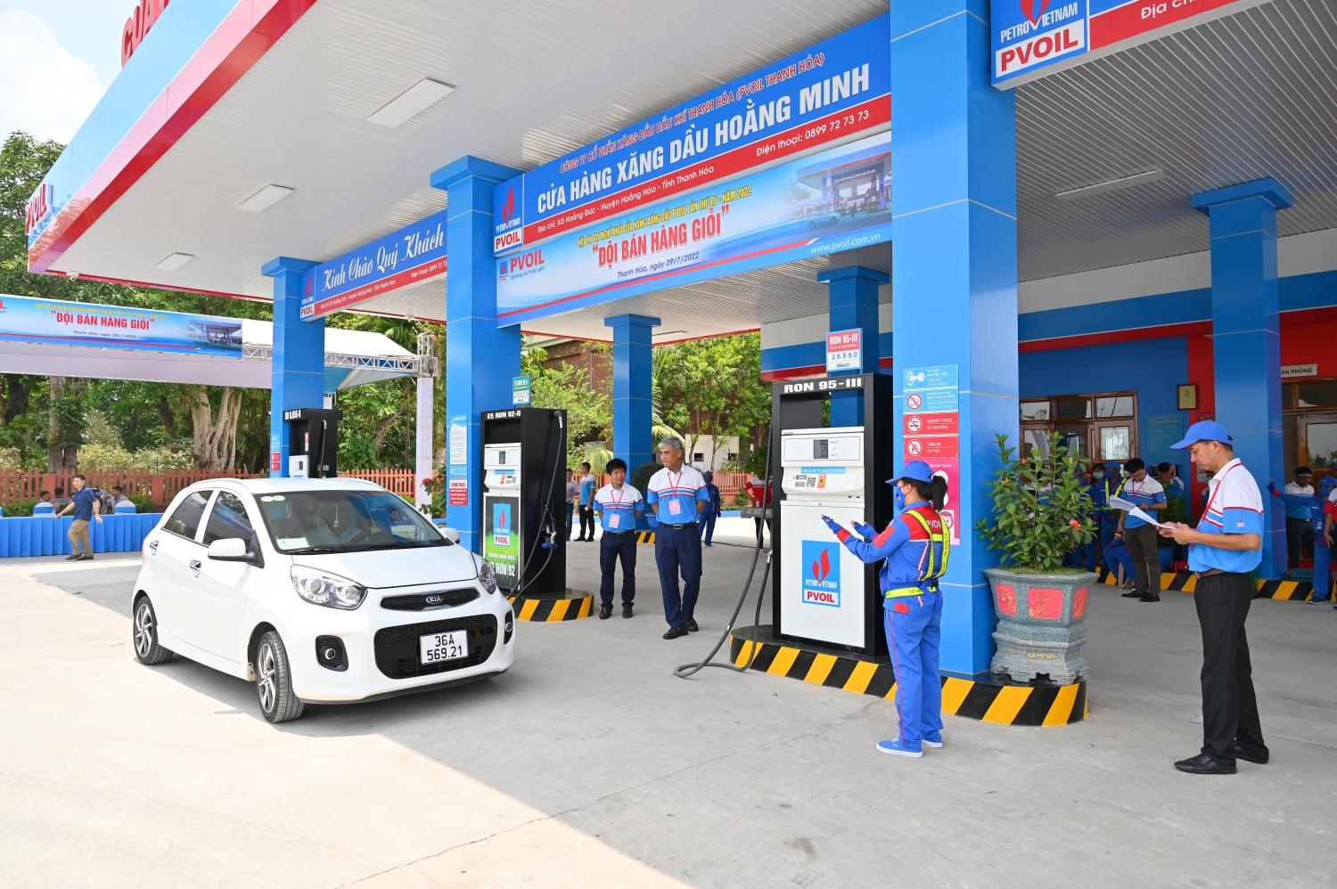 PVOIL tổ chức thành công Hội thi tay nghề khối CHXD “Đội bán hàng giỏi” lần thứ tư – năm 2022