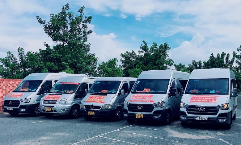 ội xe thiện nguyện 0 đồng do PVOIL hỗ trợ miễn phí xăng dầu