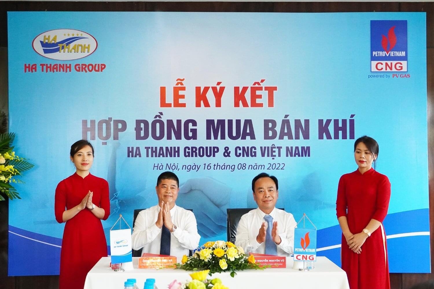 Lễ ký kết Hợp đồng mua bán khí