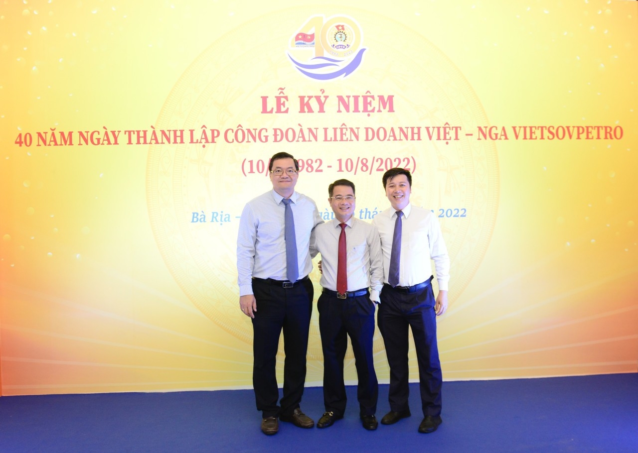 Công đoàn Vietsovpetro long trọng tổ chức Lễ kỷ niệm 40 năm ngày thành lập
