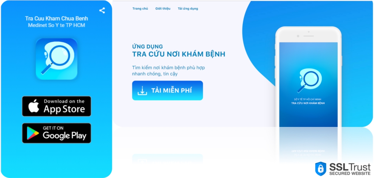 tp hcm trien khai ung dung tra cuu noi kham chua benh tren dien thoai