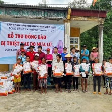 pvn ho tro cham lo tet cho nguoi ngheo cac tinh lang son va bac giang