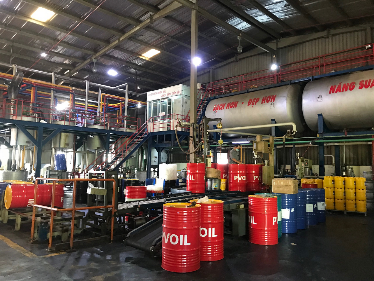 Nhà máy sản xuất mỡ nhờn của PVOIL Lube