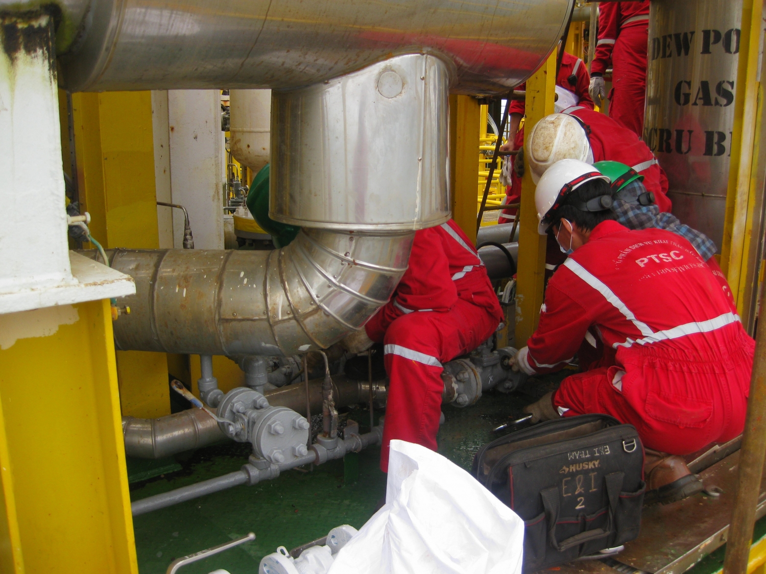PPS tổ chức Lễ chào cờ mừng ngày Quốc khánh 2/9 trên tàu FPSO Ruby II