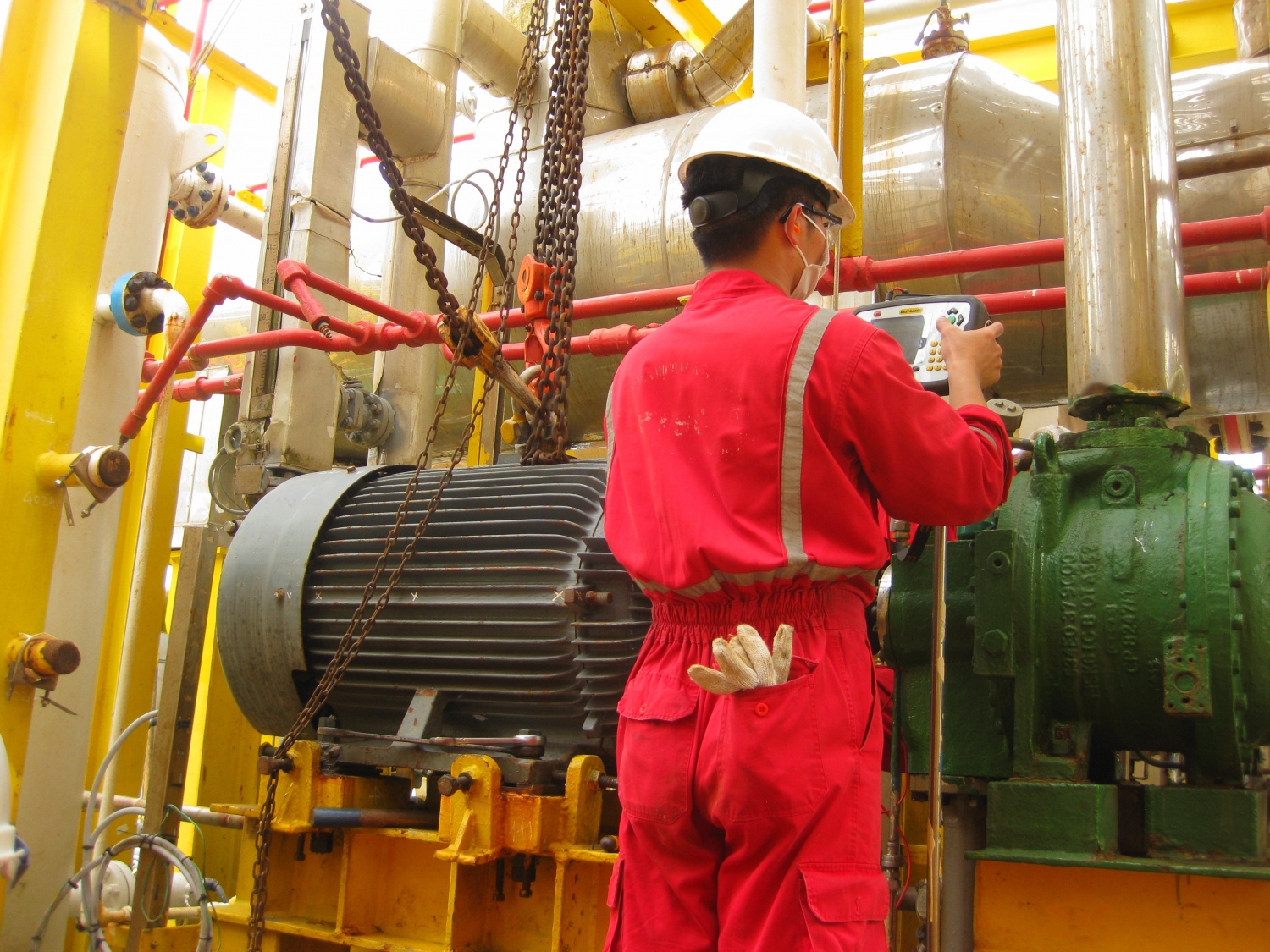 PPS tổ chức Lễ chào cờ mừng ngày Quốc khánh 2/9 trên tàu FPSO Ruby II