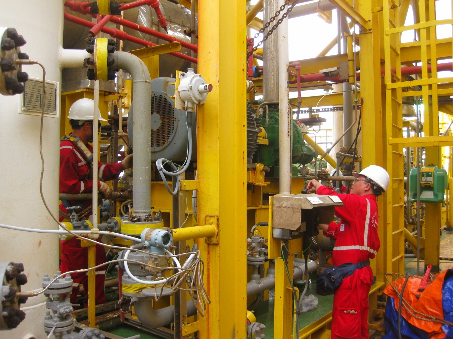 PPS tổ chức Lễ chào cờ mừng ngày Quốc khánh 2/9 trên tàu FPSO Ruby II