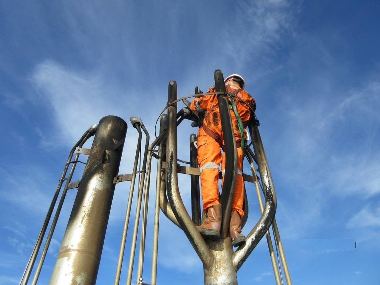 PPS tổ chức Lễ chào cờ mừng ngày Quốc khánh 2/9 trên tàu FPSO Ruby II