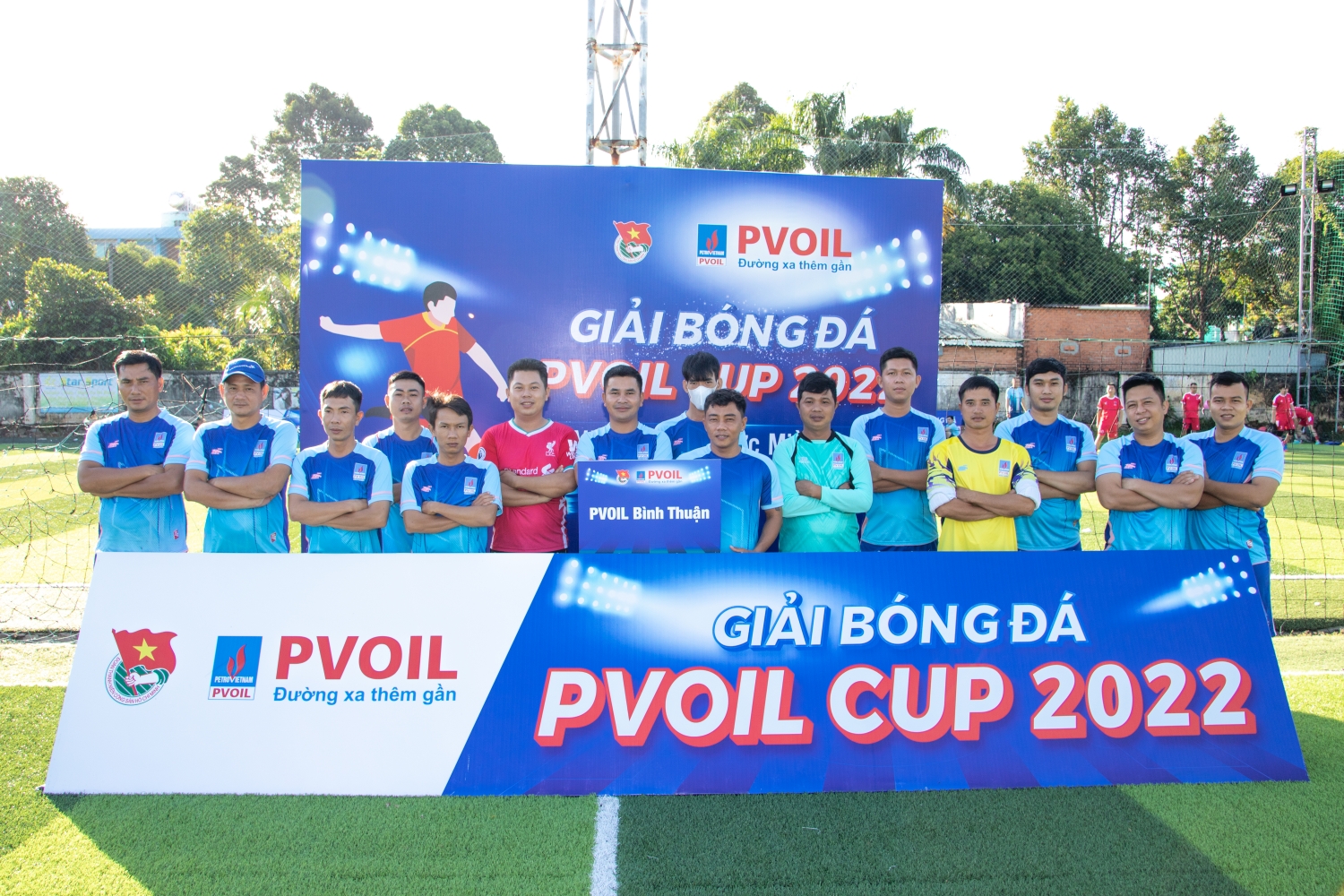 Đội liên quân PVOIL Miền Trung - PVOIL Quảng Ngãi