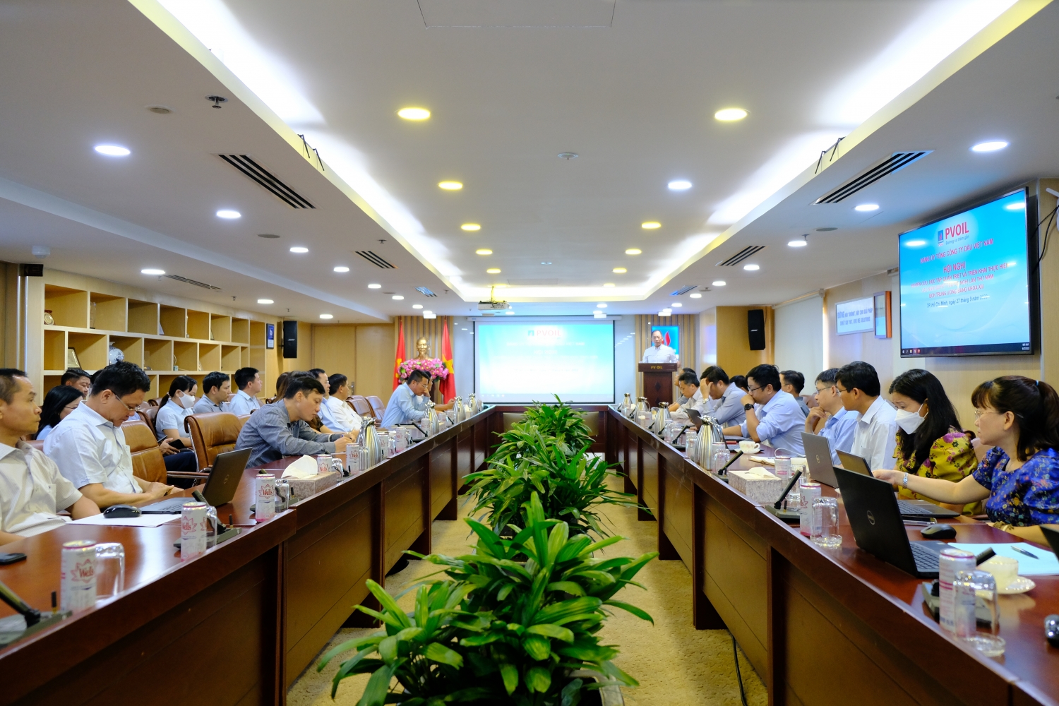 Toàn cảnh Hội nghị tại trụ sở Tổng công ty