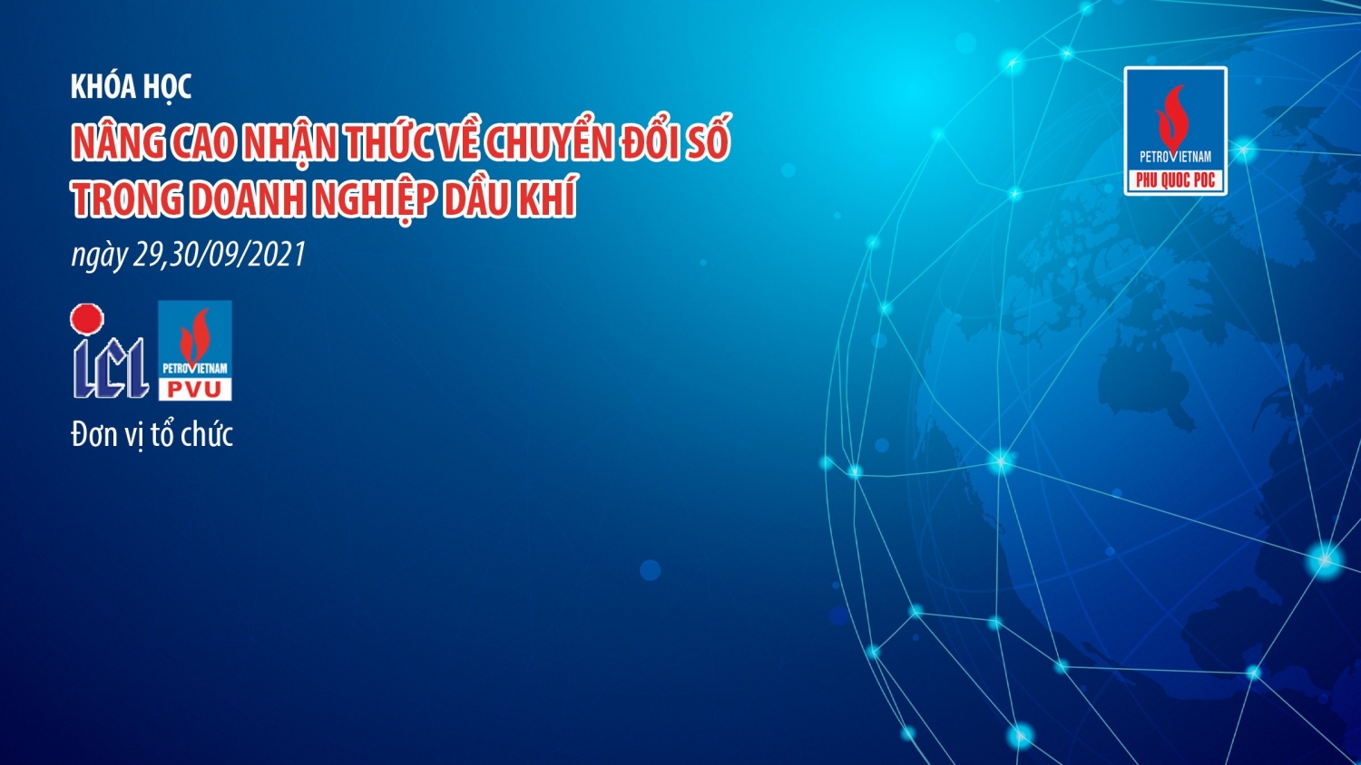 chương trình đào tạo “Nâng cao nhận thức về chuyển đổi số trong doanh nghiệp dầu khí” 