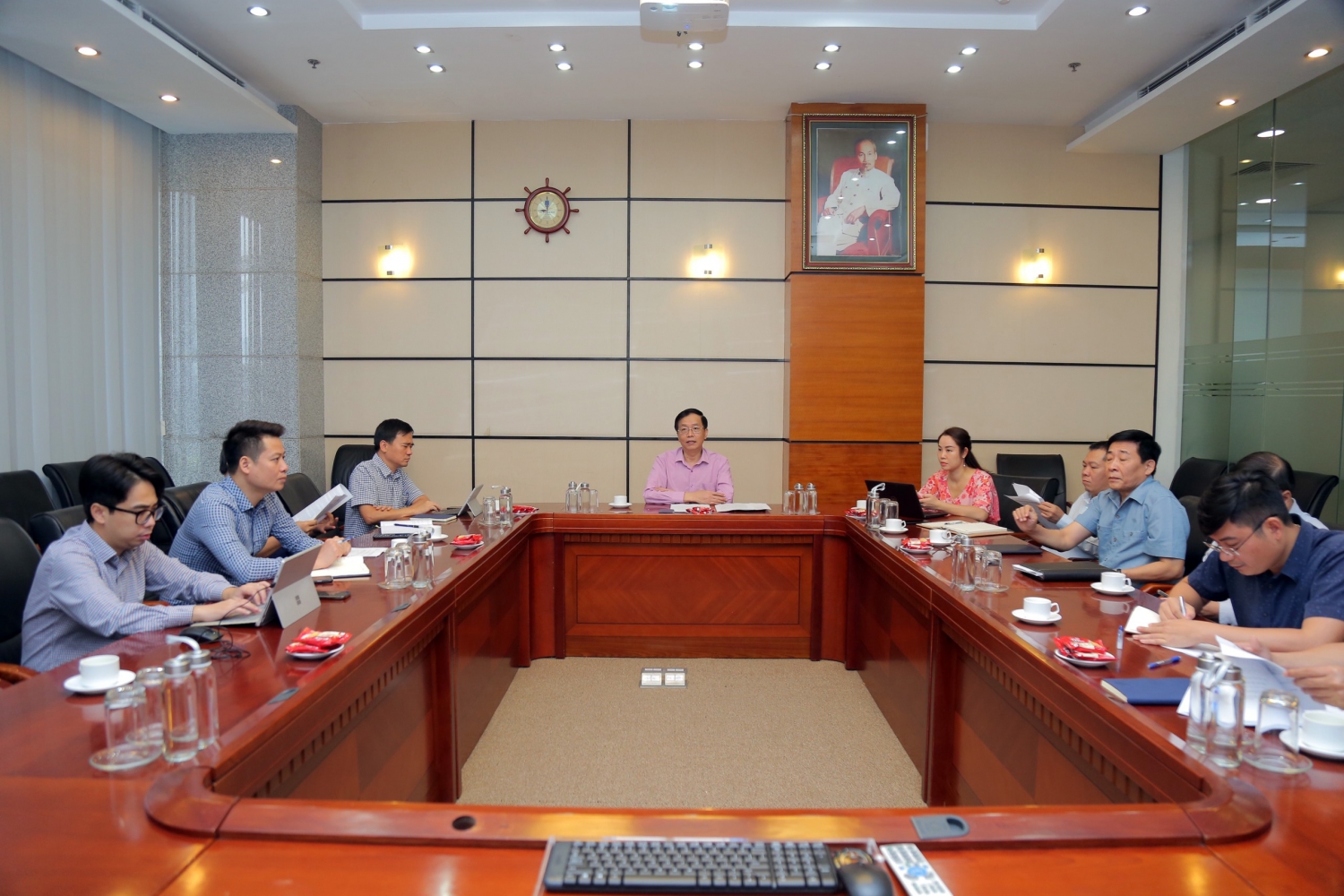 Đồng chí Trần Quang Dũng kết luận kỳ họp