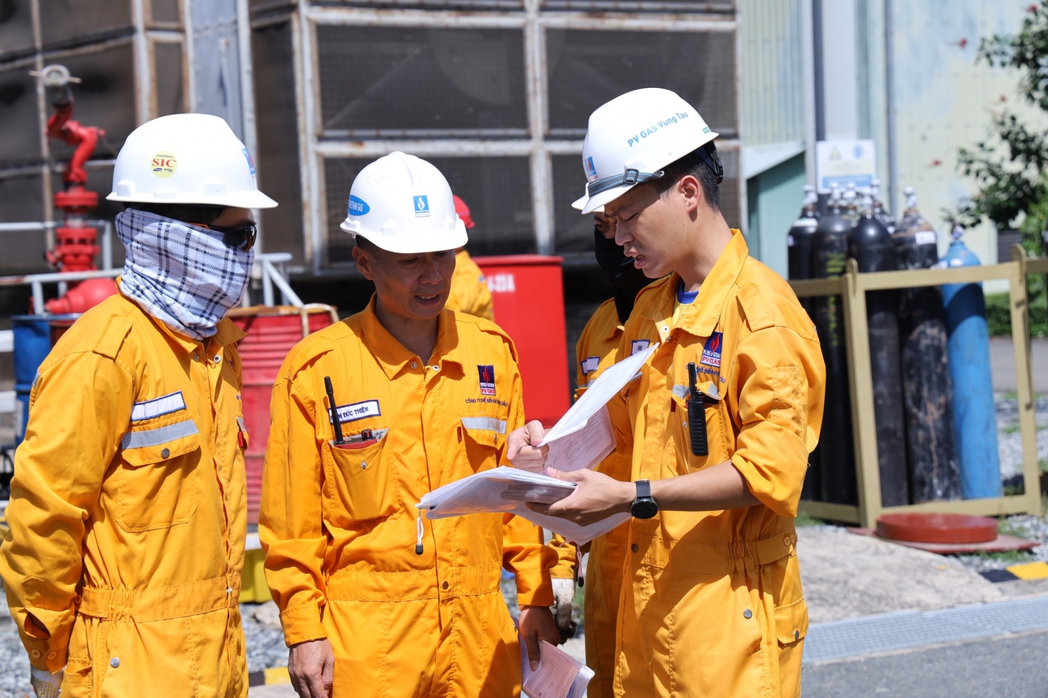 [Chùm ảnh] Bảo dưỡng sửa chữa Nhà máy xử lý khí Dinh Cố trong đợt dừng khí năm 2022
