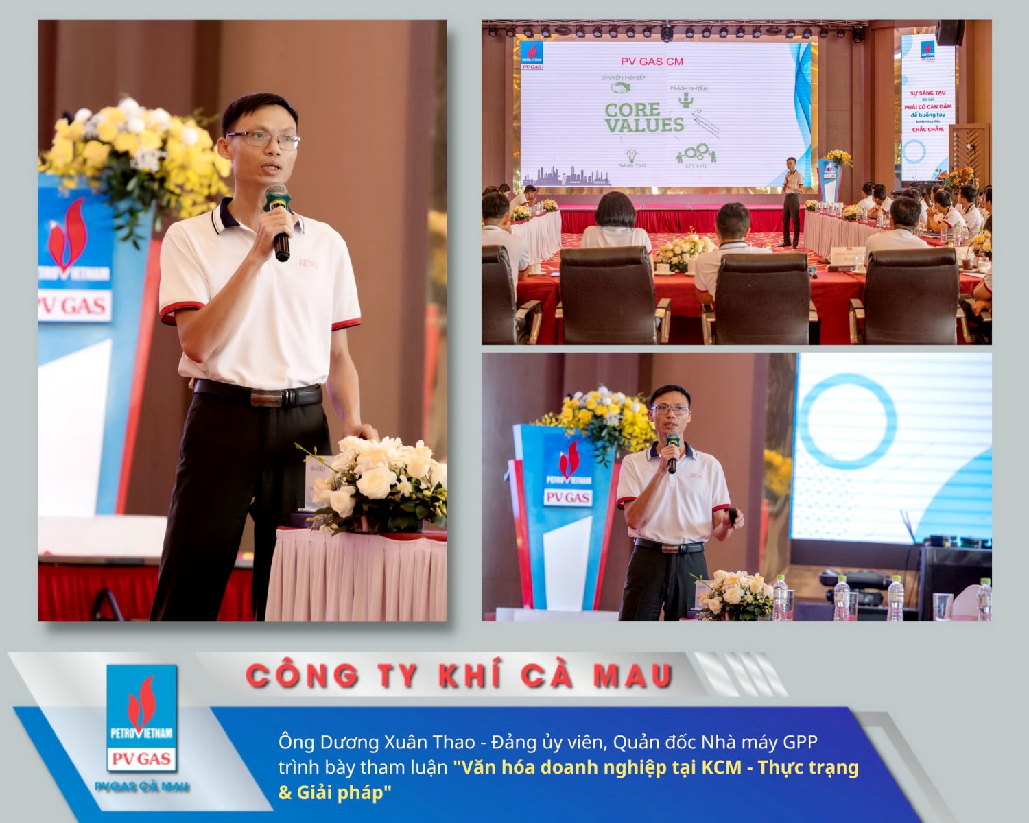 Tham luận về quá trình xây dựng và phát triển VHDN tại KCM