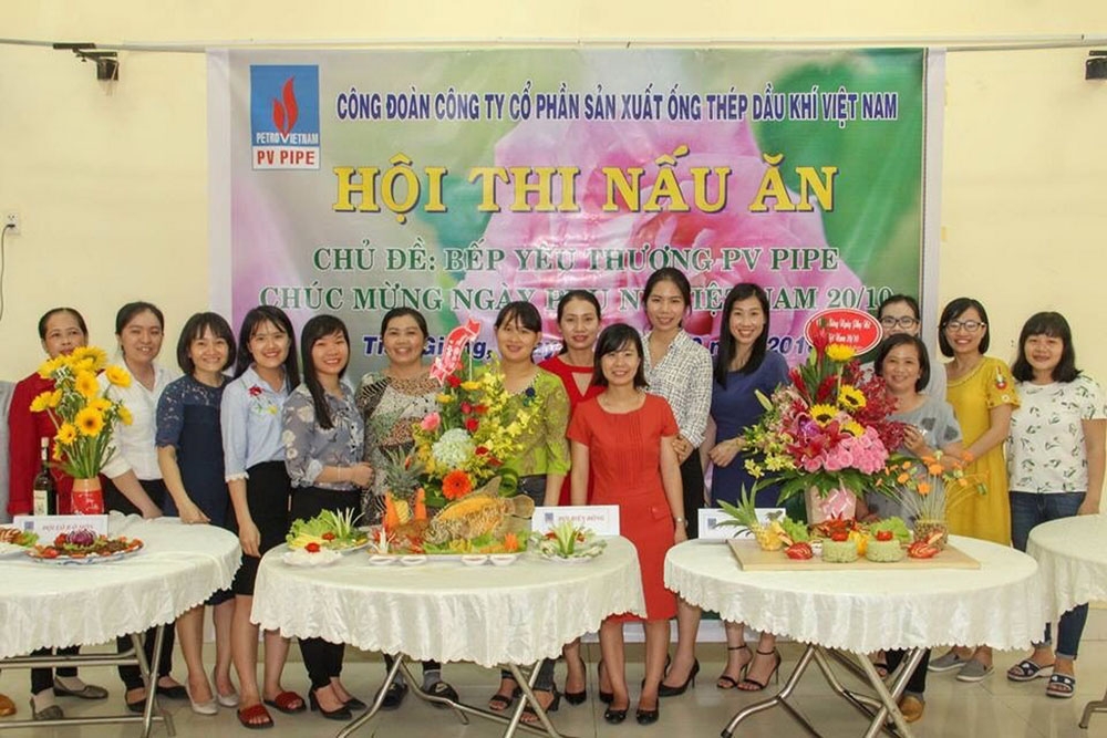pv gas to chuc nhieu hoat dong ton vinh phu nu trong thang 10