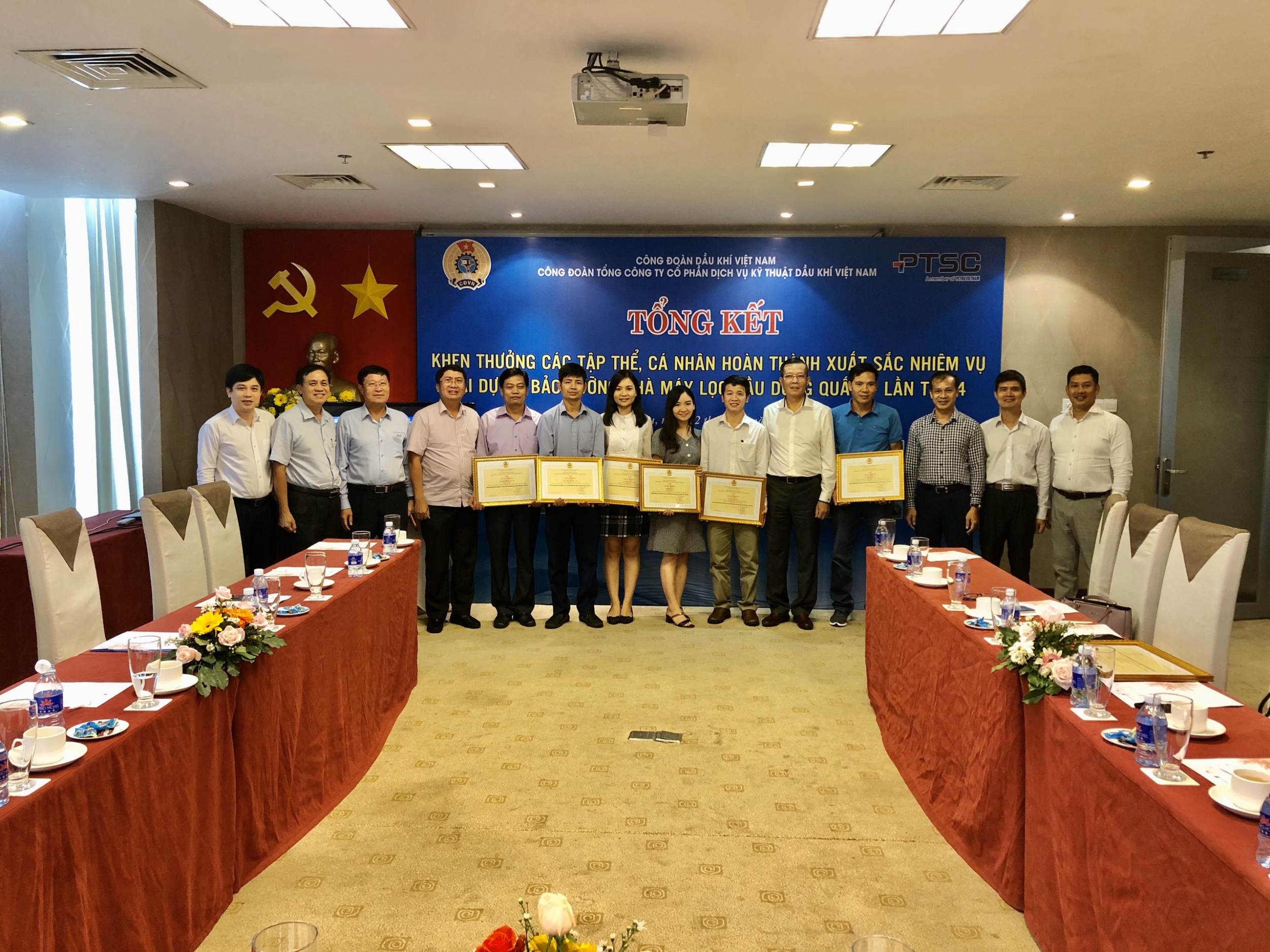 điển hình xuất sắc trong Dự án Bảo dưỡng Nhà máy Lọc dầu Dung Quất