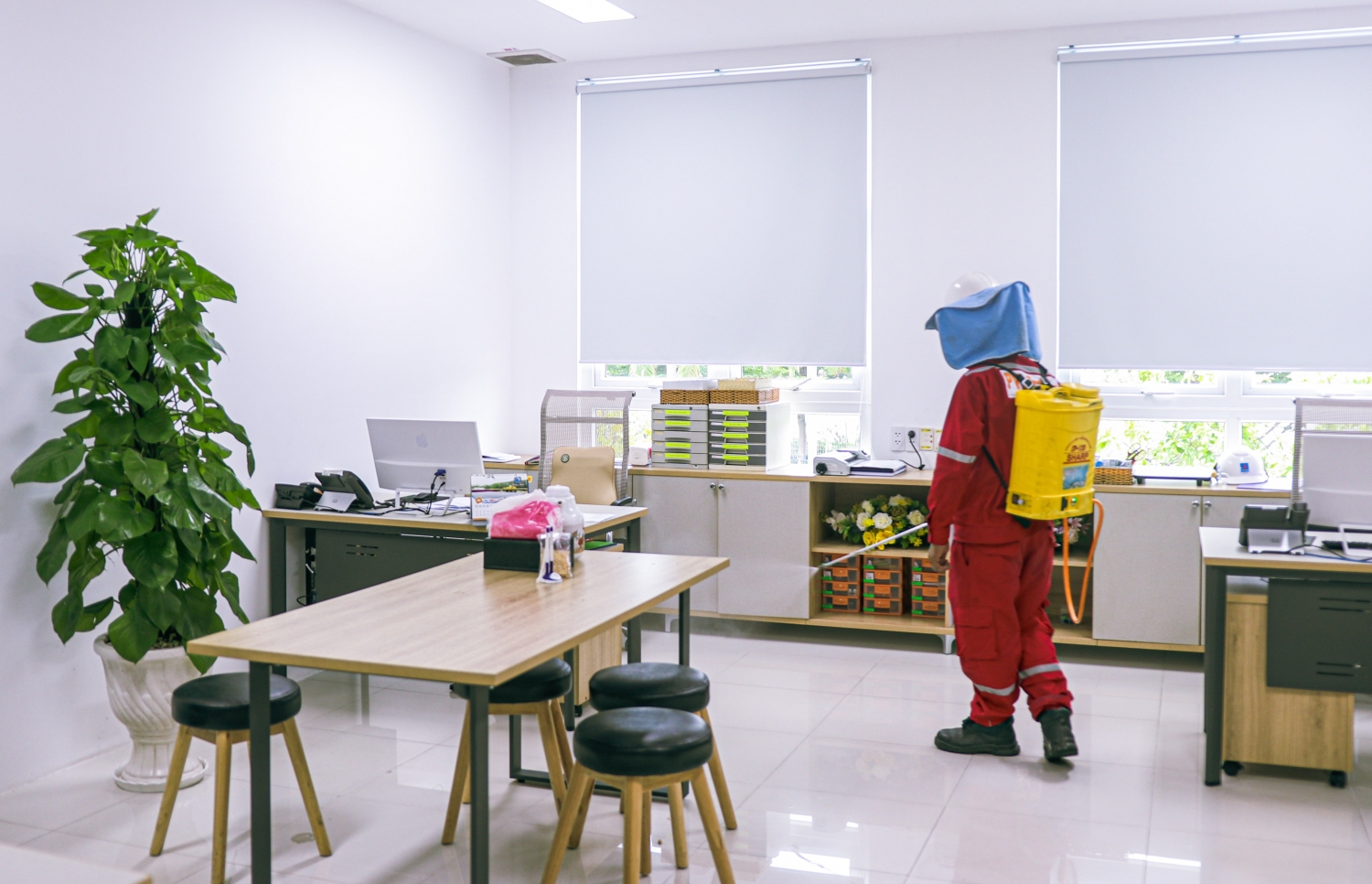  Giữ gìn môi trường làm việc xanh sạch đẹp và an toàn trong dịch bệnh 