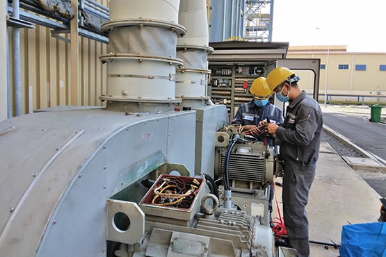 Nhà thầu PVPS phối hợp công tác tiểu tu NMĐ Nhơn Trạch 2