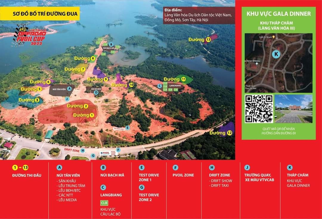 Giải đua xe ô tô địa hình Việt Nam PVOIL Cup 2022 sẽ diễn ra từ ngày 4 – 6/11