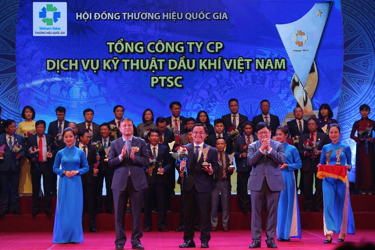 ptsc vinh du nhan giai thuong thuong hieu quoc gia va sao vang dat viet 2018
