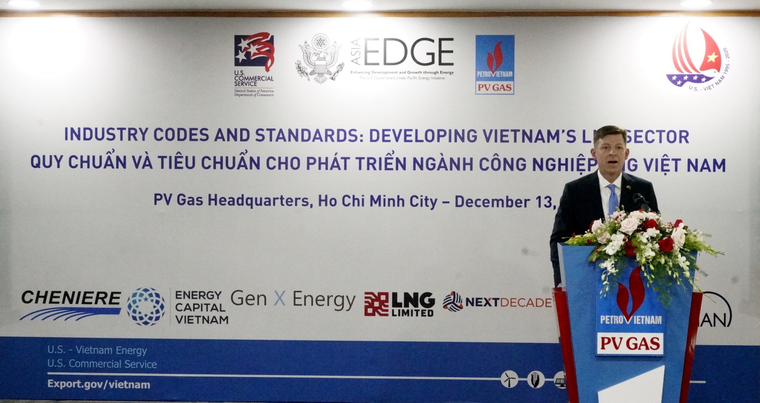 pv gas va phai doan ngoai giao hoa ky to chuc hoi thao ve phat trien lng tai viet nam