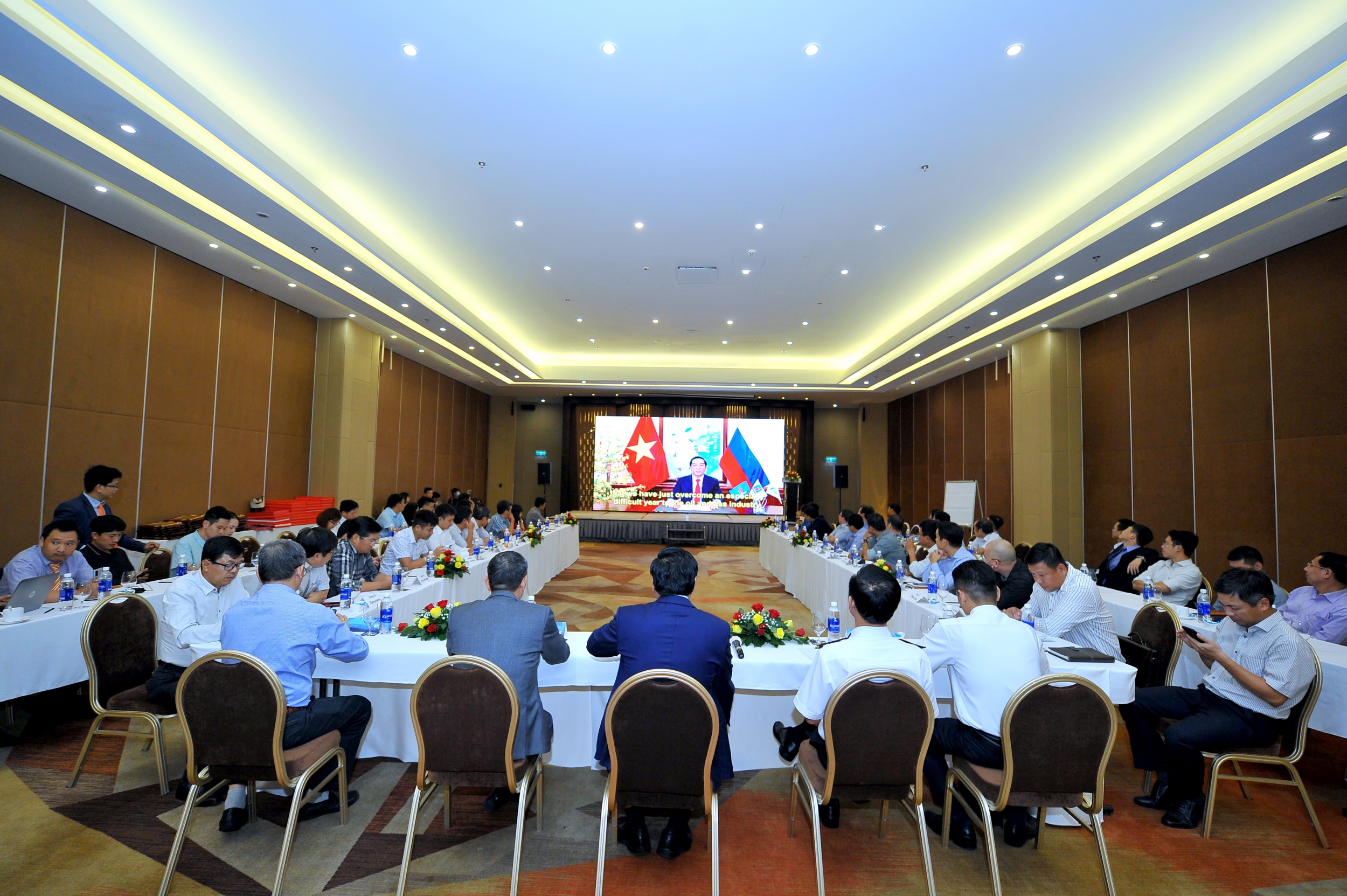 Toàn cảnh Hội nghị tổng kết công tác ATSKMT 2020 của BIENDONG POC
