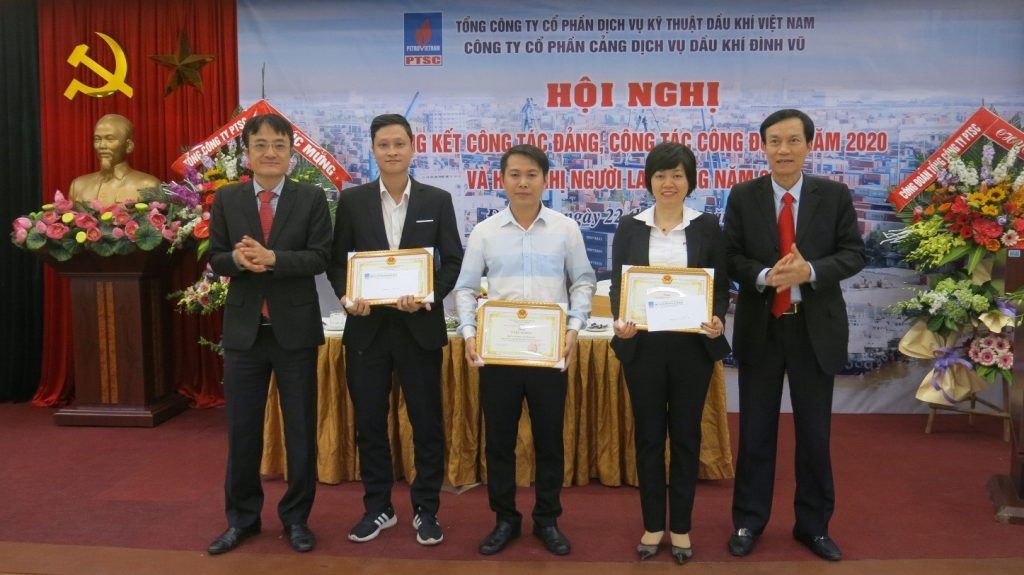 PTSC Đình Vũ hoàn thành vượt mức kế hoạch SXKD năm 2020