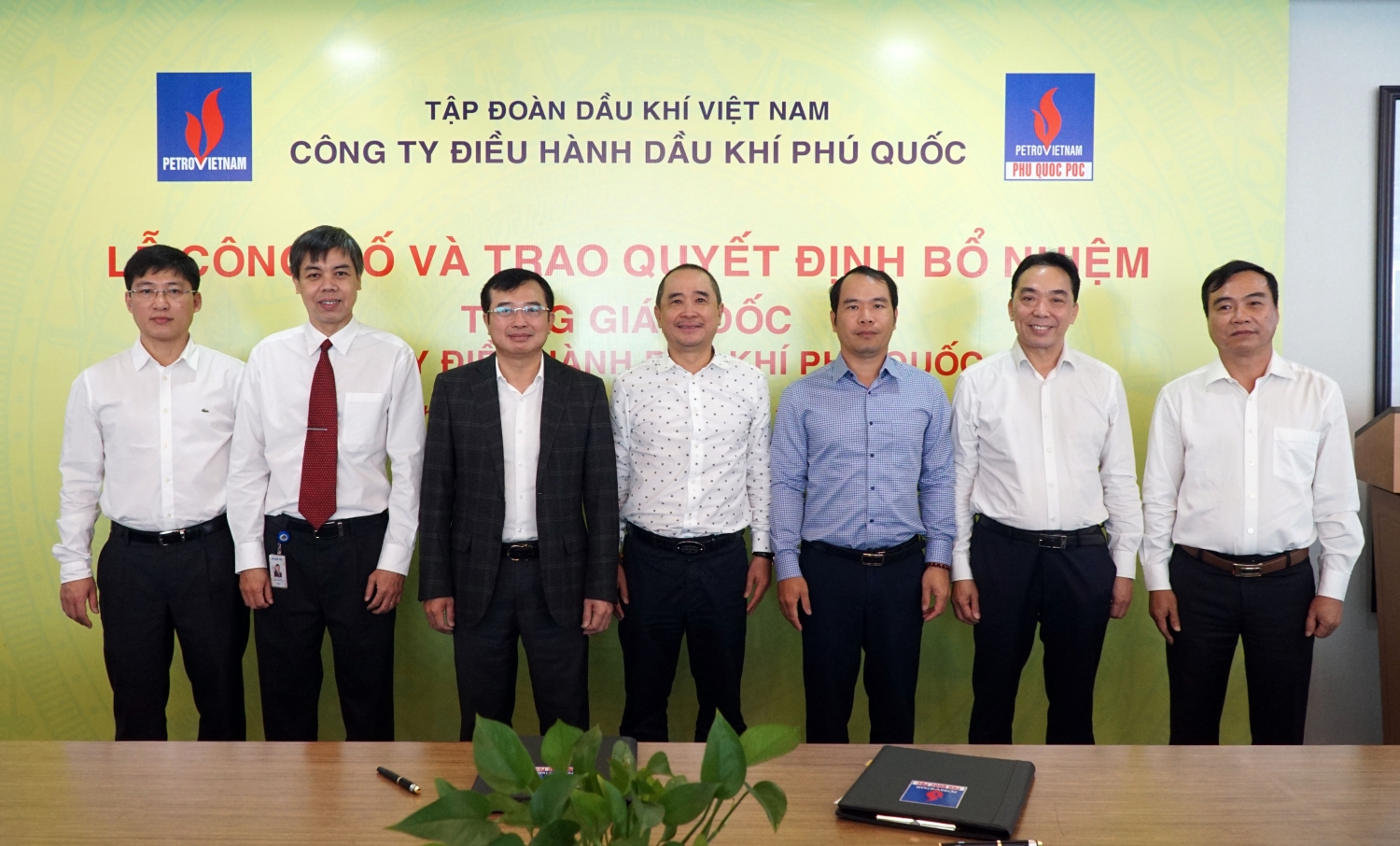 Petrovietnam trao quyết định bổ nhiệm Tổng Giám đốc PQPOC