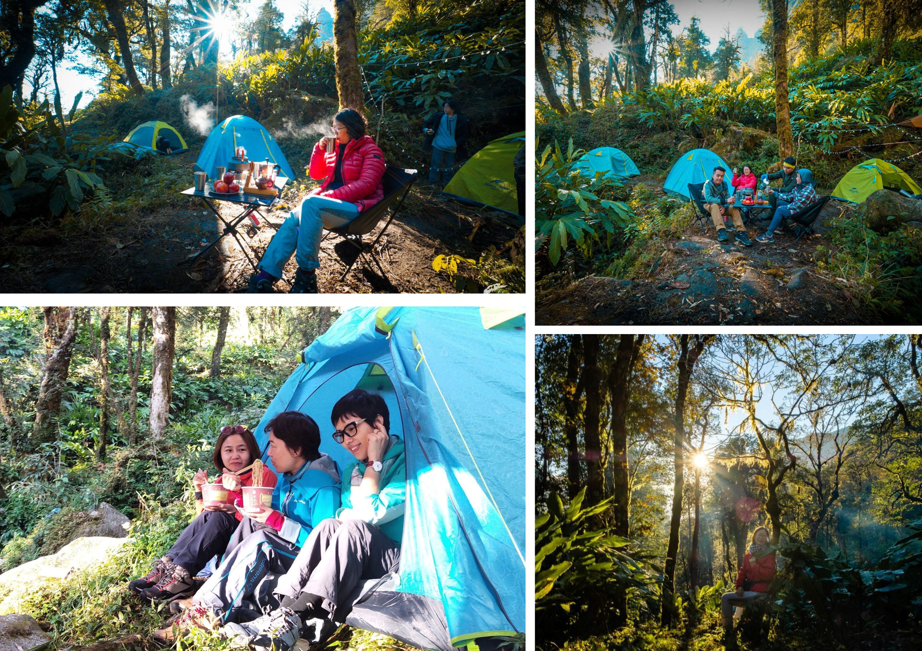 Camping chốn mây ngàn