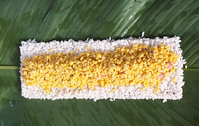 Làng bánh chưng Lỗ Khê vào Tết