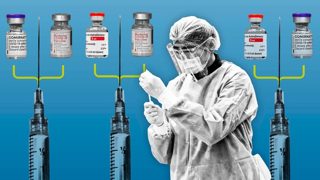 Chuyên gia lý giải việc tiêm kết hợp 2 loại vaccine ngừa COVID-19