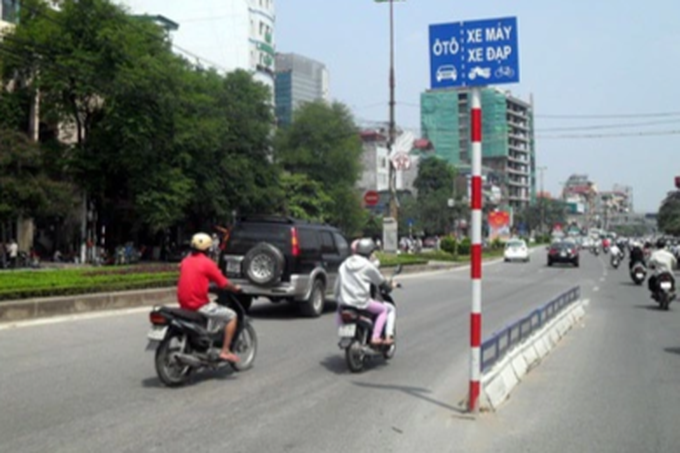 Lịch sử 17 năm thí điểm phân làn giao thông ở Hà Nội - 1 Lịch sử 17 năm thí điểm phân làn giao thông ở Hà Nội - 1