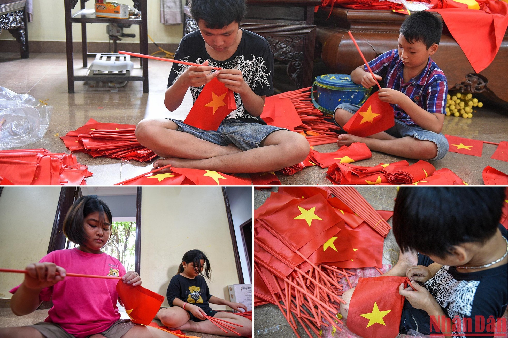 Làng may cờ Tổ quốc Làng may cờ Tổ quốc