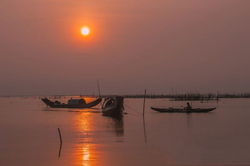 Vẻ hút hồn của phá Tam Giang - Đầm phá lớn nhất Đông Nam Á Vẻ hút hồn của phá Tam Giang Đầm phá lớn nhất Đông Nam Á
