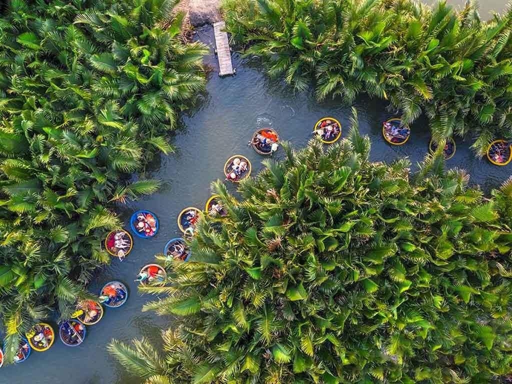 Rừng dừa Bảy Mẫu - “Miền Tây thu nhỏ” của du lịch Hội An. (Nguồn: WikiTravel)