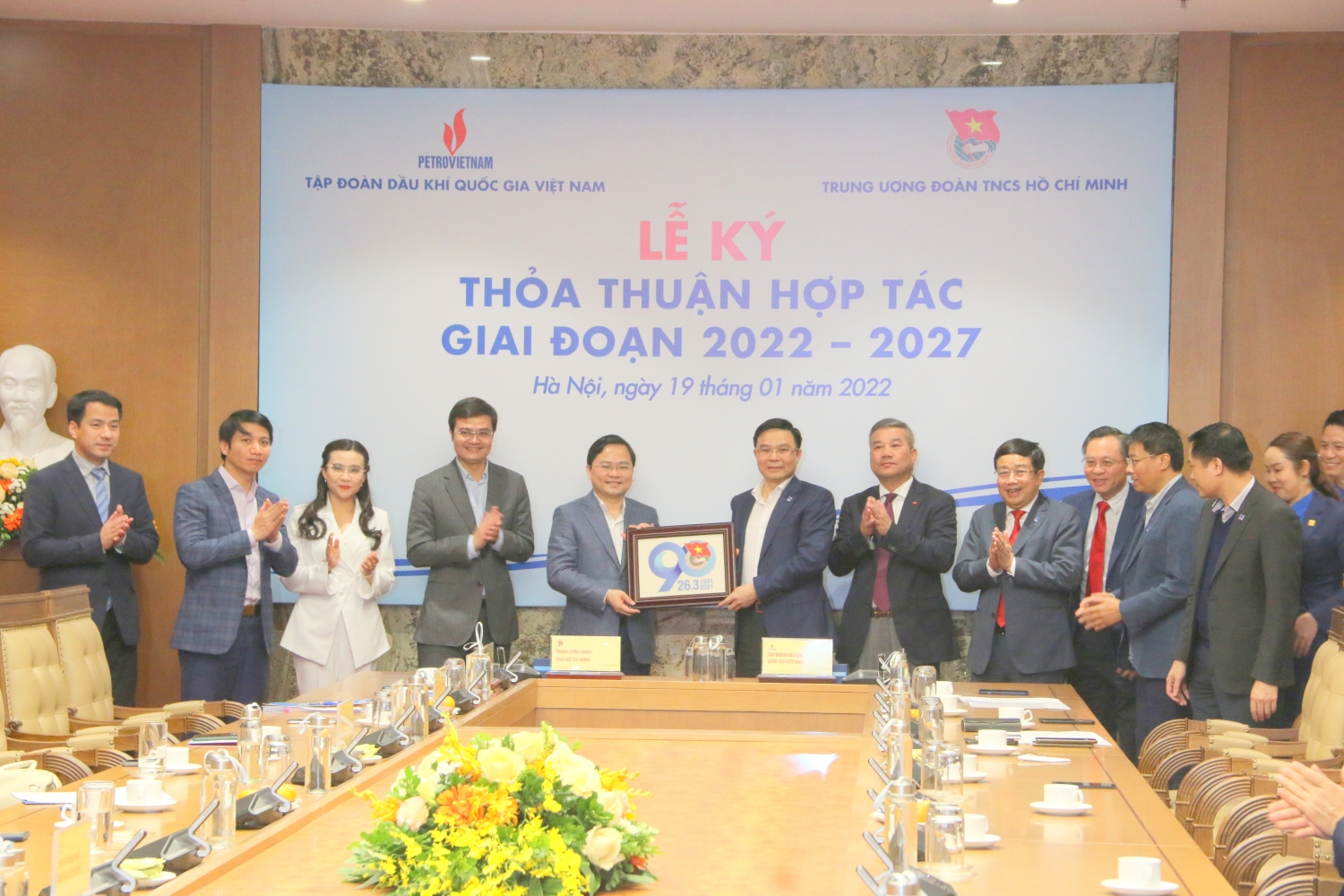 Petrovietnam và Trung ương Đoàn TNCS Hồ Chí Minh ký thỏa thuận hợp tác giai đoạn 2022-2027