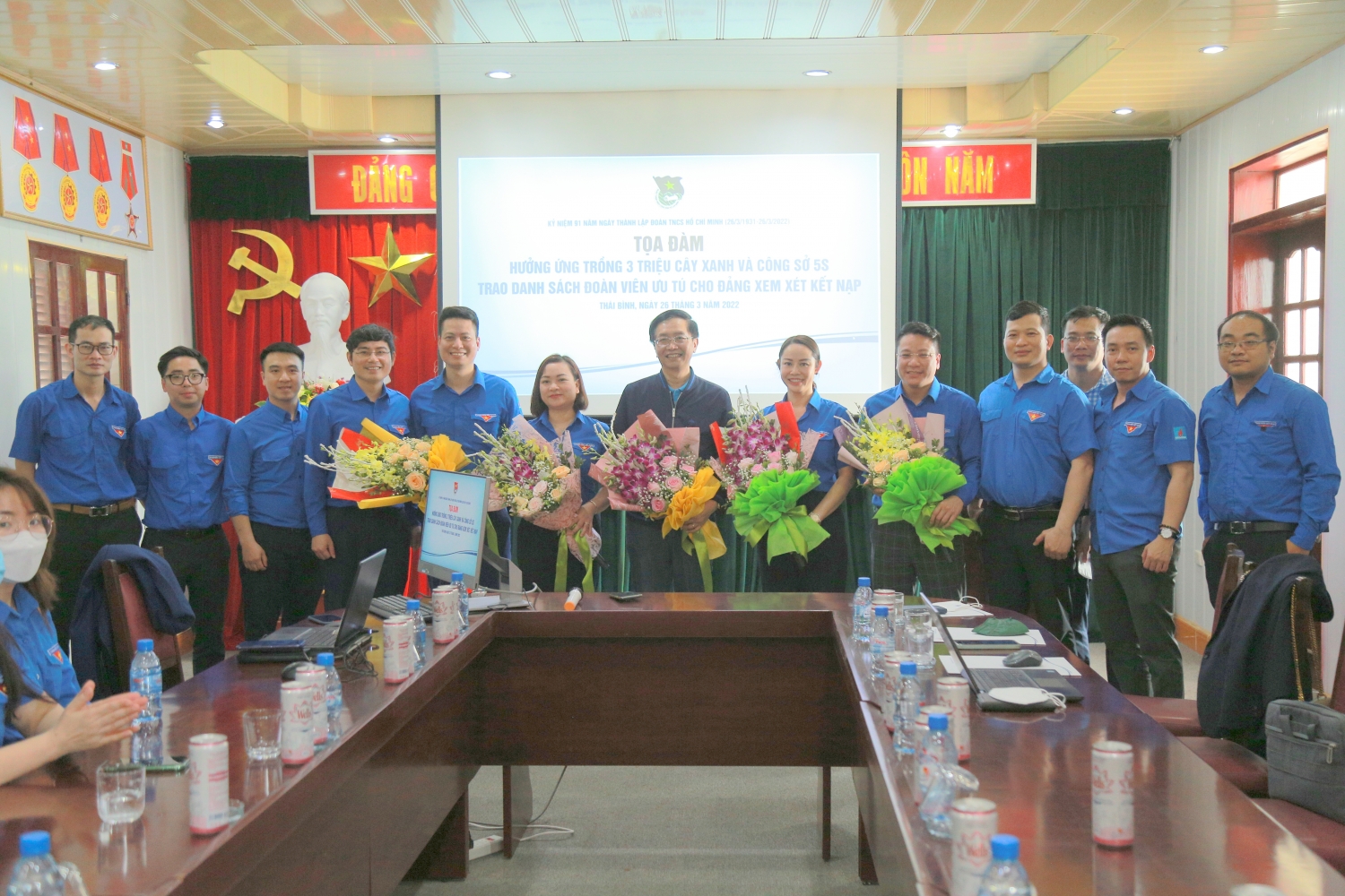 Đoàn Thanh niên cơ quan Tập đoàn: Tổ chức Toạ đàm hưởng ứng trồng 3 triệu cây xanh và công sở 5S