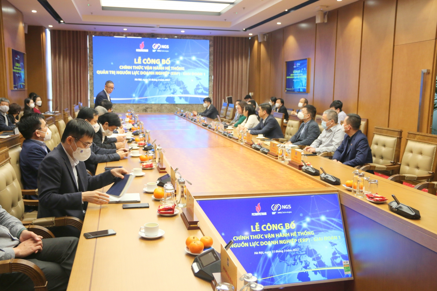 Petrovietnam chính thức vận hành giai đoạn 1 Hệ thống Quản trị nguồn lực doanh nghiệp (ERP)