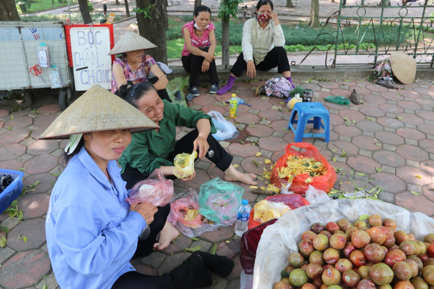 Xóm ngụ cư ven sông Hồng: Nhọc nhằn mưu sinh trong mùa dịch Covid
