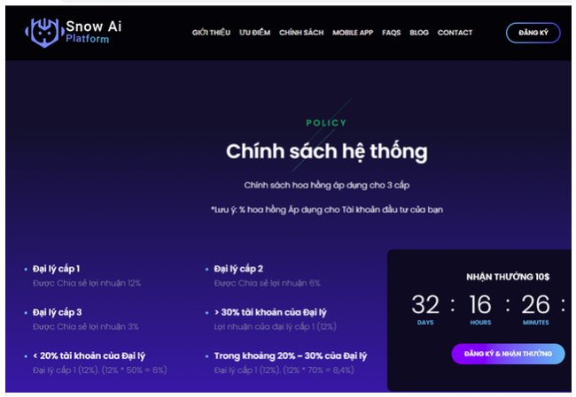 Cảnh báo đầu tư đa cấp “Robot trí tuệ nhân tạo