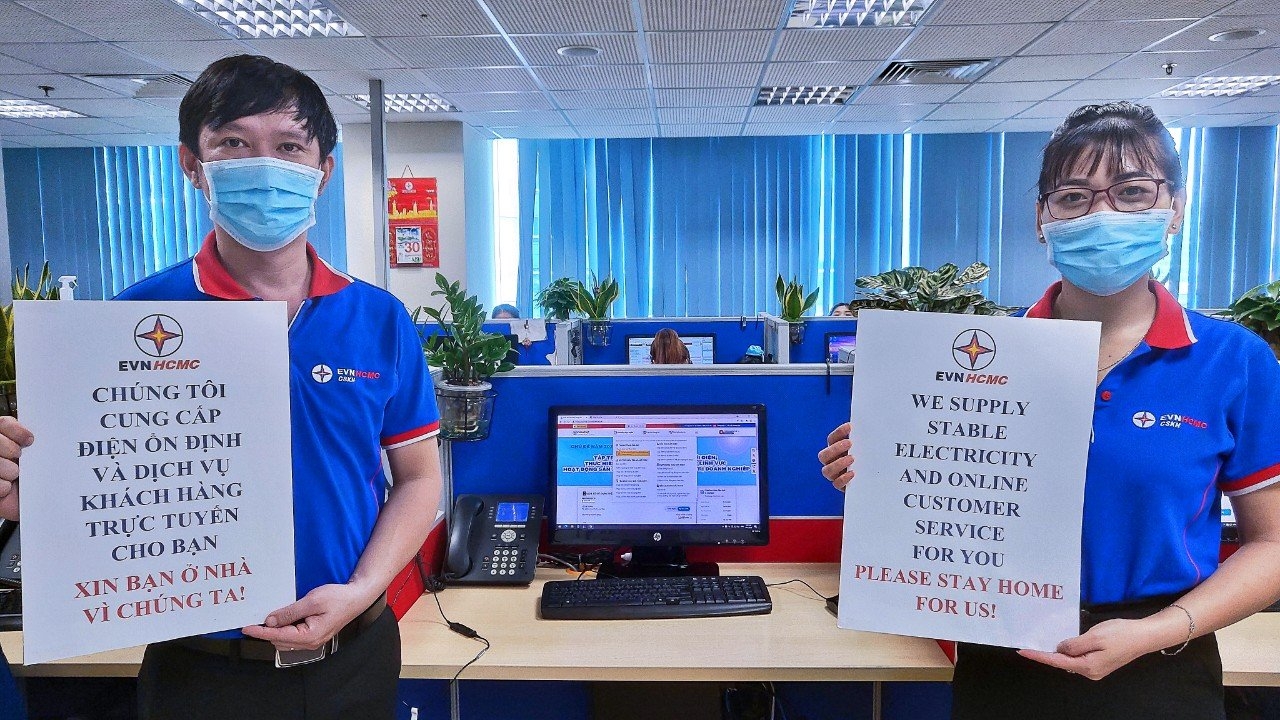 EVNHCMC: Chủ động phương án giãn cách, đảm bảo cung cấp điện ổn định và liên tục