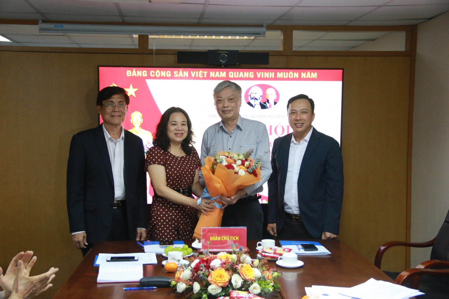 Đại hội Chi bộ Cơ quan Hội Dầu khí Việt Nam lần thứ V, nhiệm kỳ 2022-2025