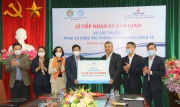 Petrovietnam trao tặng xe cứu thương cho 2 bệnh viện tỉnh Ninh Bình