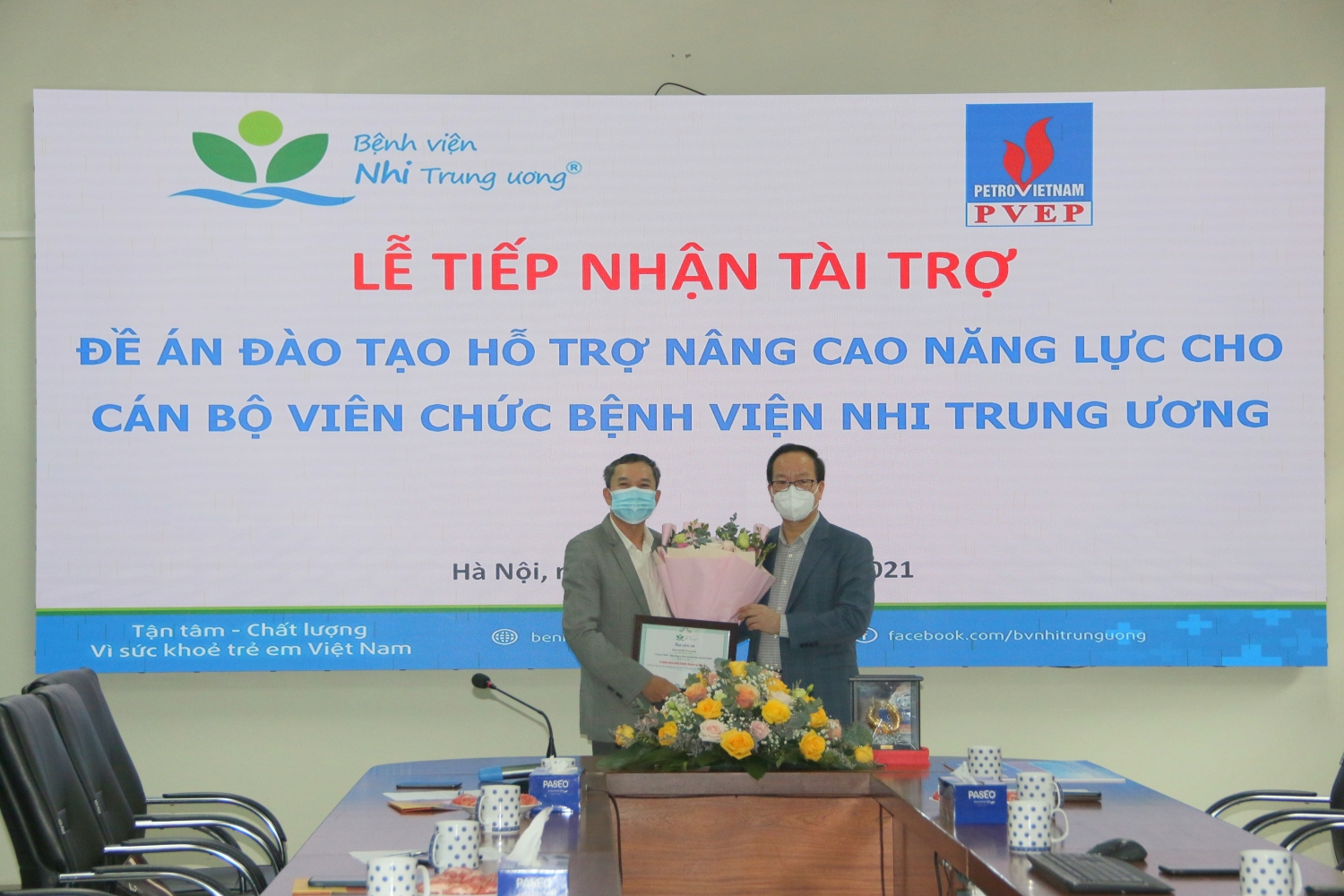PVEP tài trợ 5 tỷ đồng cho công tác đào tạo, nâng cao năng lực đội ngũ y, bác sĩ Bệnh viện Nhi Trung ương