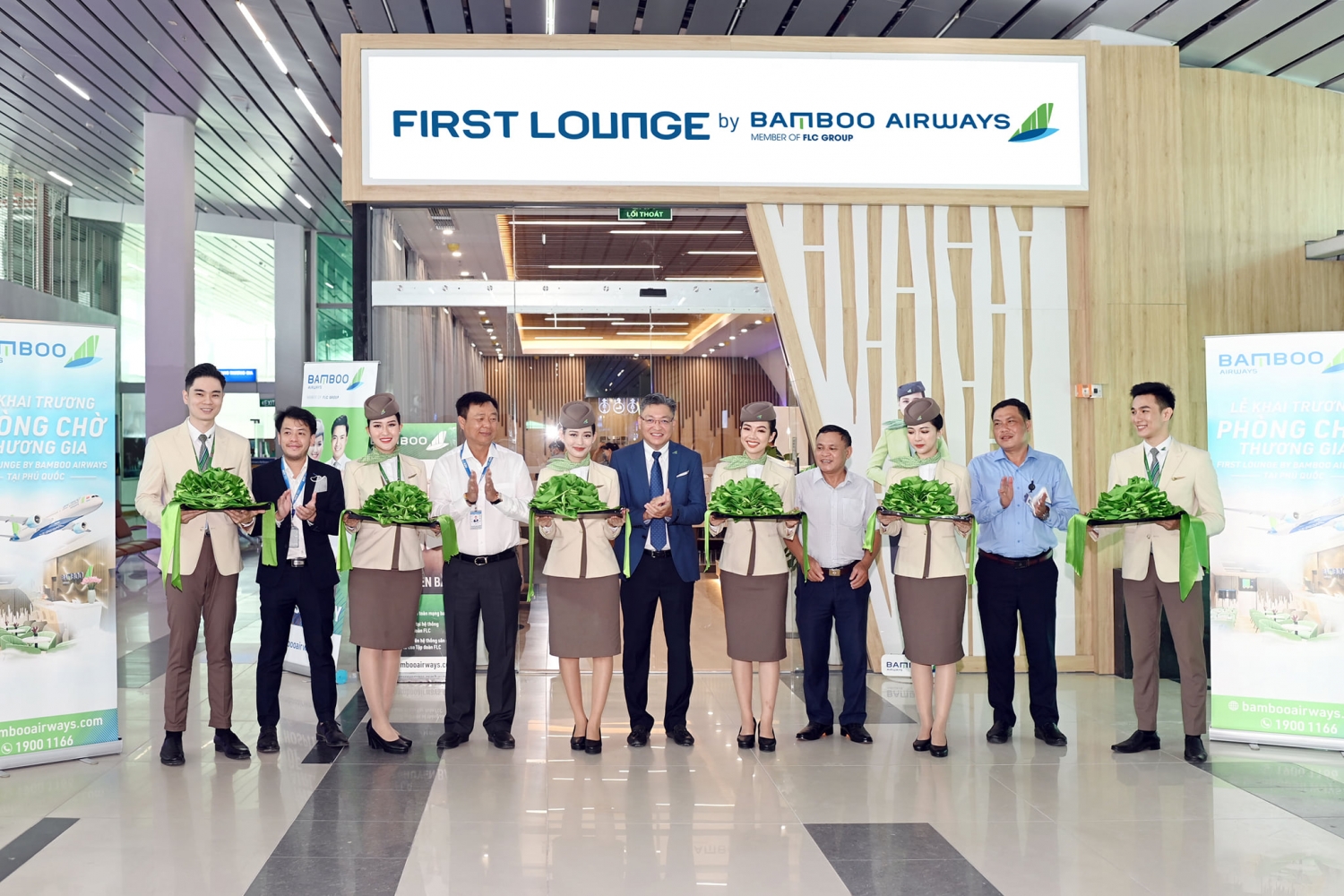 Bamboo Airways chính thức khai trương Phòng chờ Thương gia tại Phú Quốc
