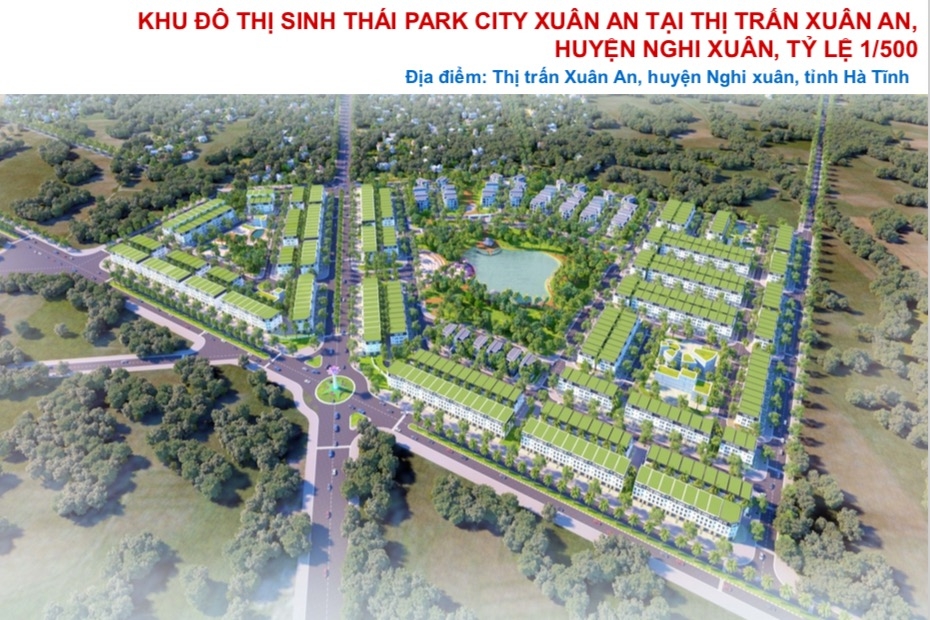 Tin nhanh bất động sản ngày 6/3: Hà Tĩnh sắp có Khu đô thị sinh thái Park City Xuân An gần 27 ha