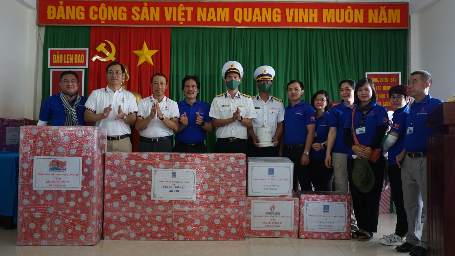 Petrovietnam mang hơi ấm từ đất liền đến với Trường Sa