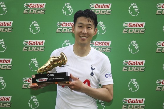Son Hueng Min nhận giải thưởng cao quý nhất về thể thao Son Hueng Min nhận giải thưởng cao quý nhất về thể thao