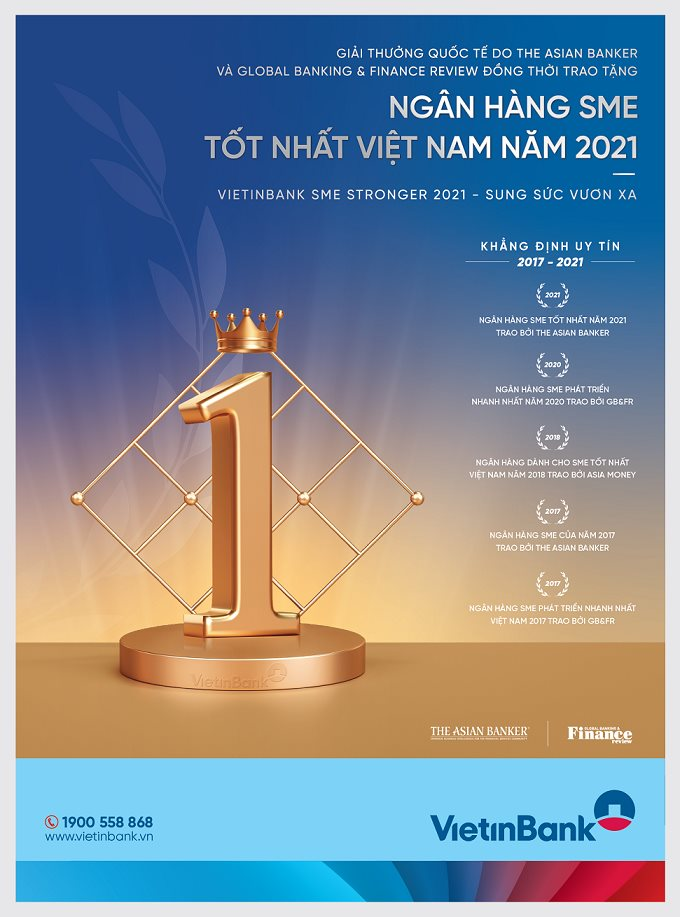 Tin nhanh ngân hàng ngày 29/6: VietinBank - Ngân hàng SME tốt nhất Việt Nam Tin nhanh ngân hàng ngày 29/6: VietinBank - Ngân hàng SME tốt nhất Việt Nam